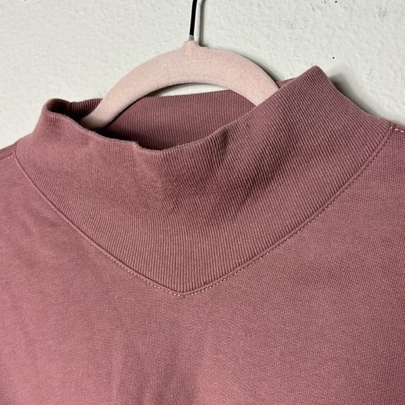 Abercrombie & Fitch Soft A&F Collection Pullover Sweater in Mauve color size L - Picture 7 of 12